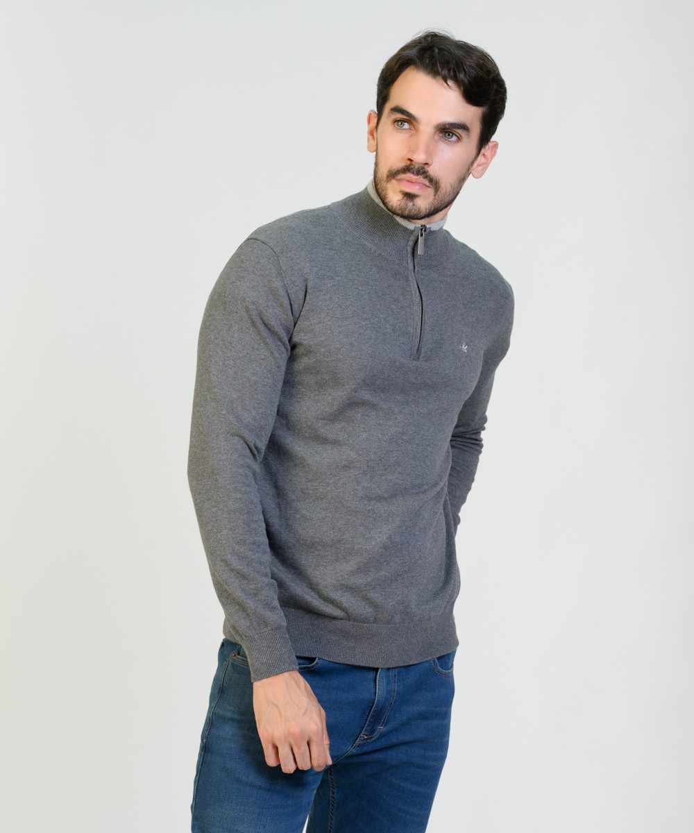 Sweater Half Zipper Milan