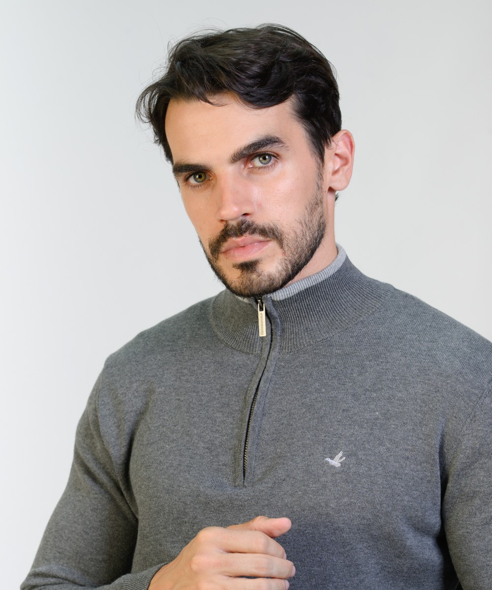 Sweater Half Zipper Milan