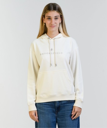 Buzo Hoodie Logo Print