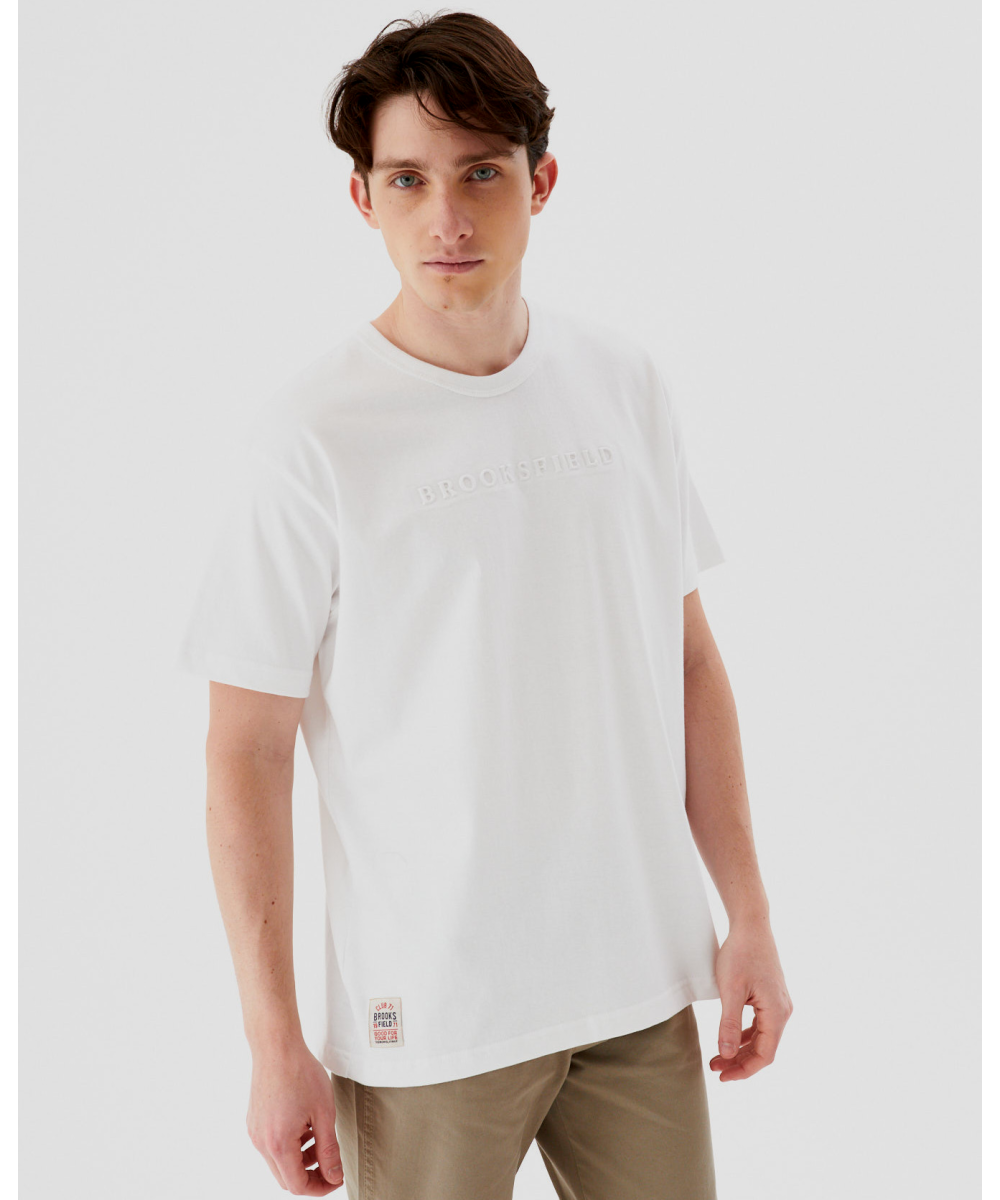 Remera Logo Embossed Oversize