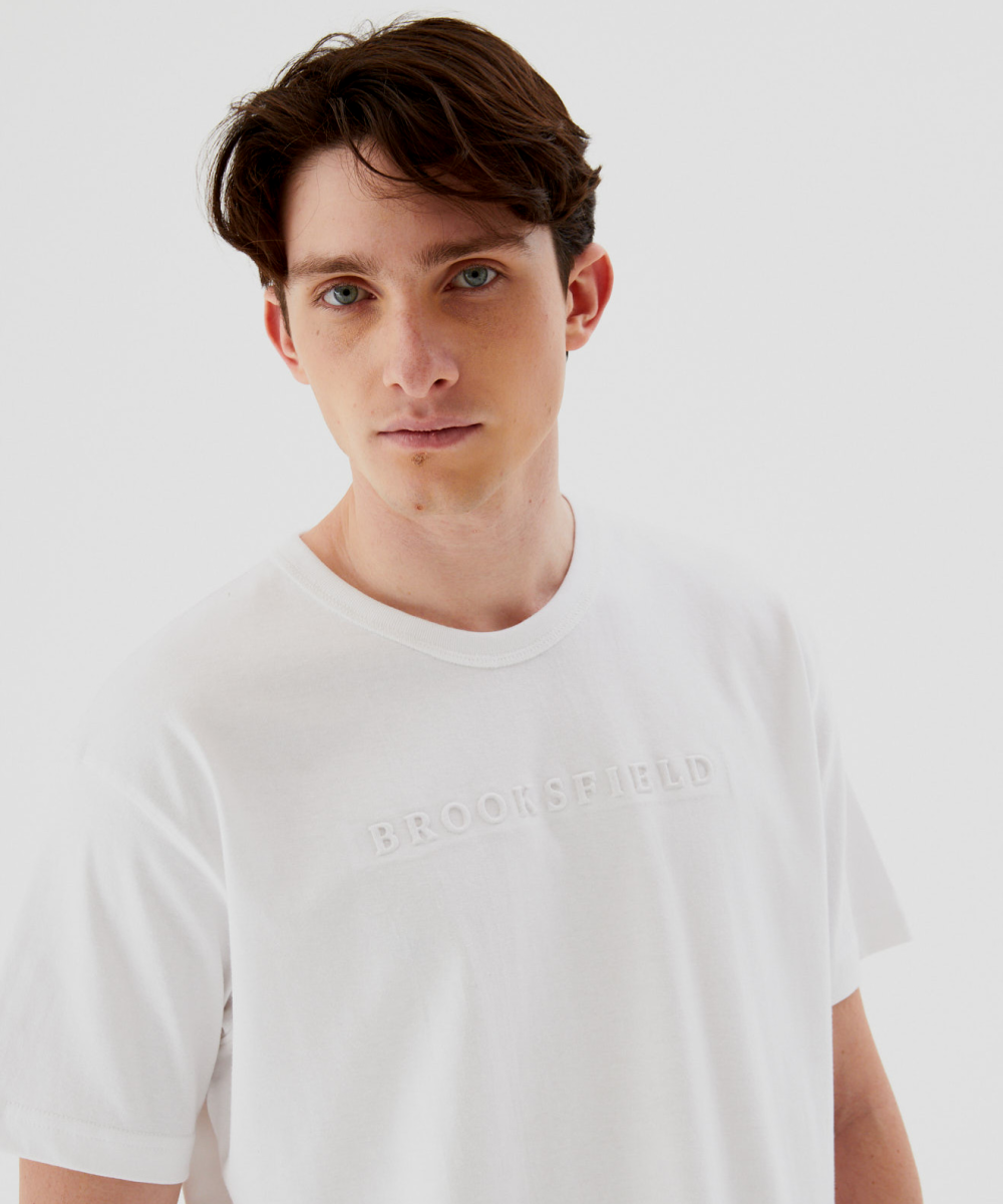 Remera Logo Embossed Oversize