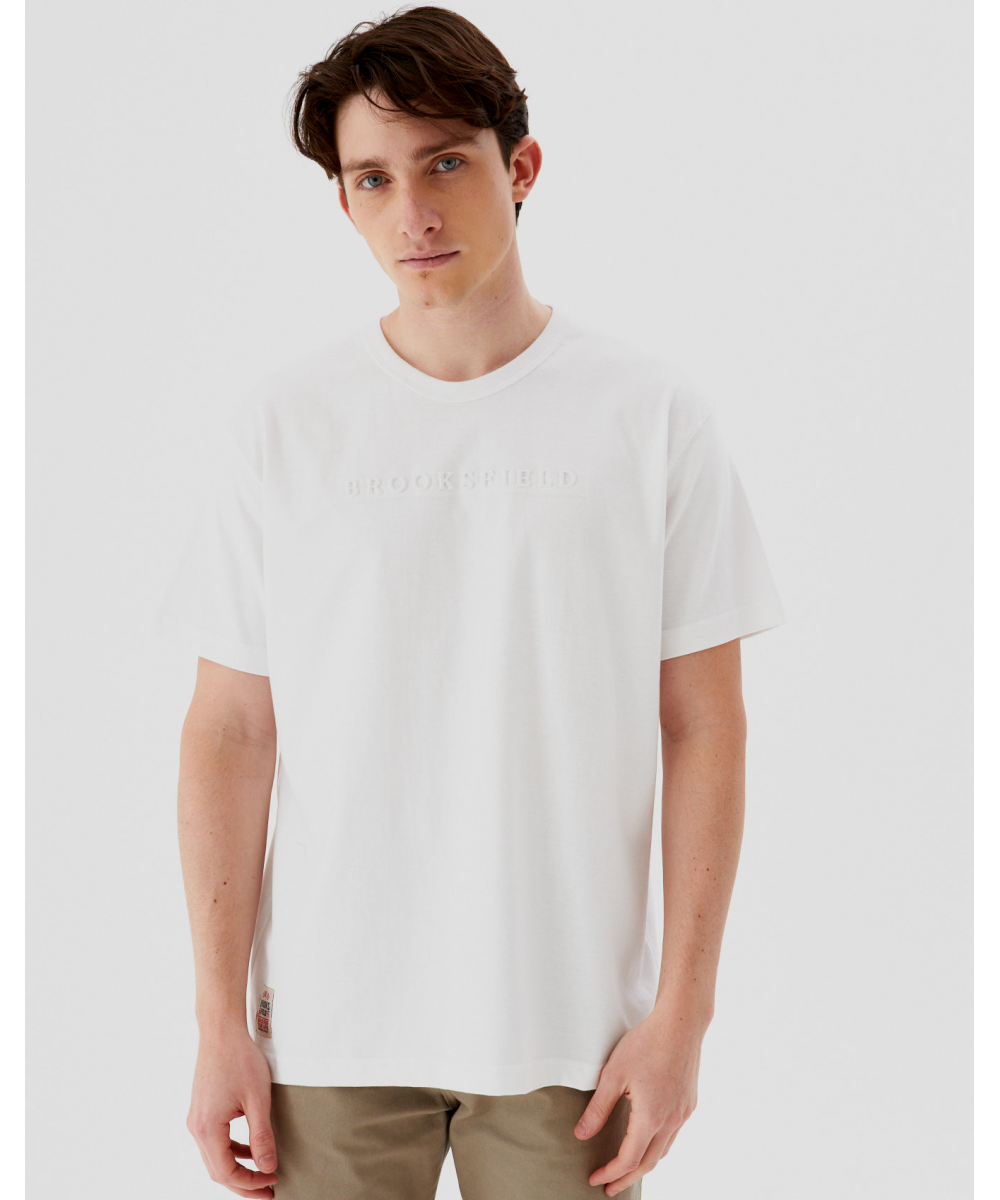 Remera Logo Embossed Oversize