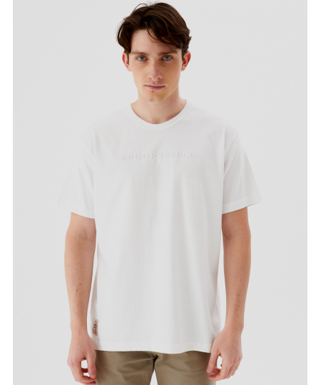 Remera Logo Embossed Oversize