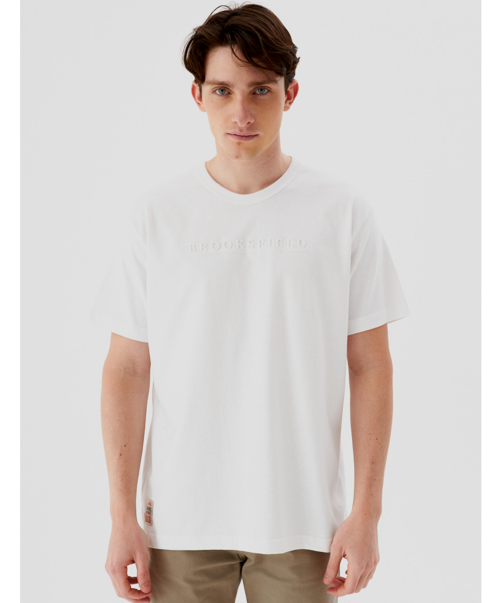 Remera Logo Embossed Oversize