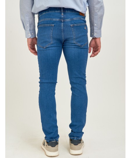 Jean Xtraslim Mid Blue 2