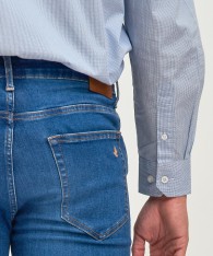 Jean Xtraslim Mid Blue