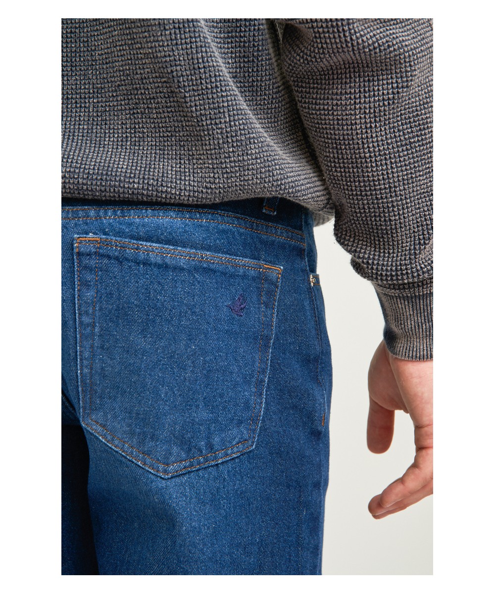 Jean Straight Dark Blue