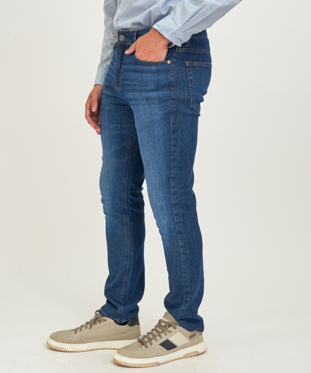 Jean Slim Dark Blue