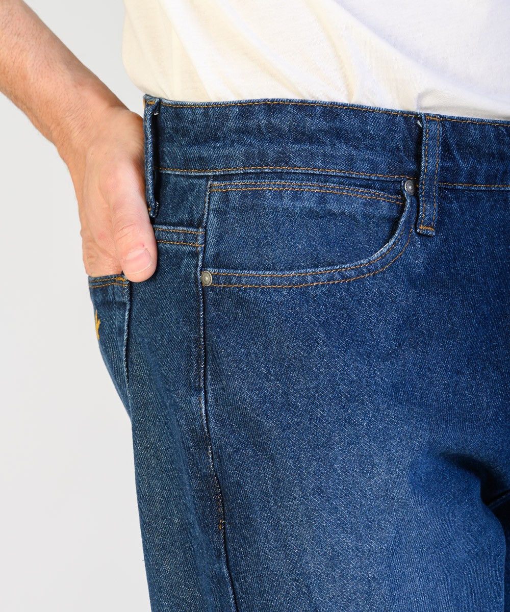 Jean Straight Dark Blue
