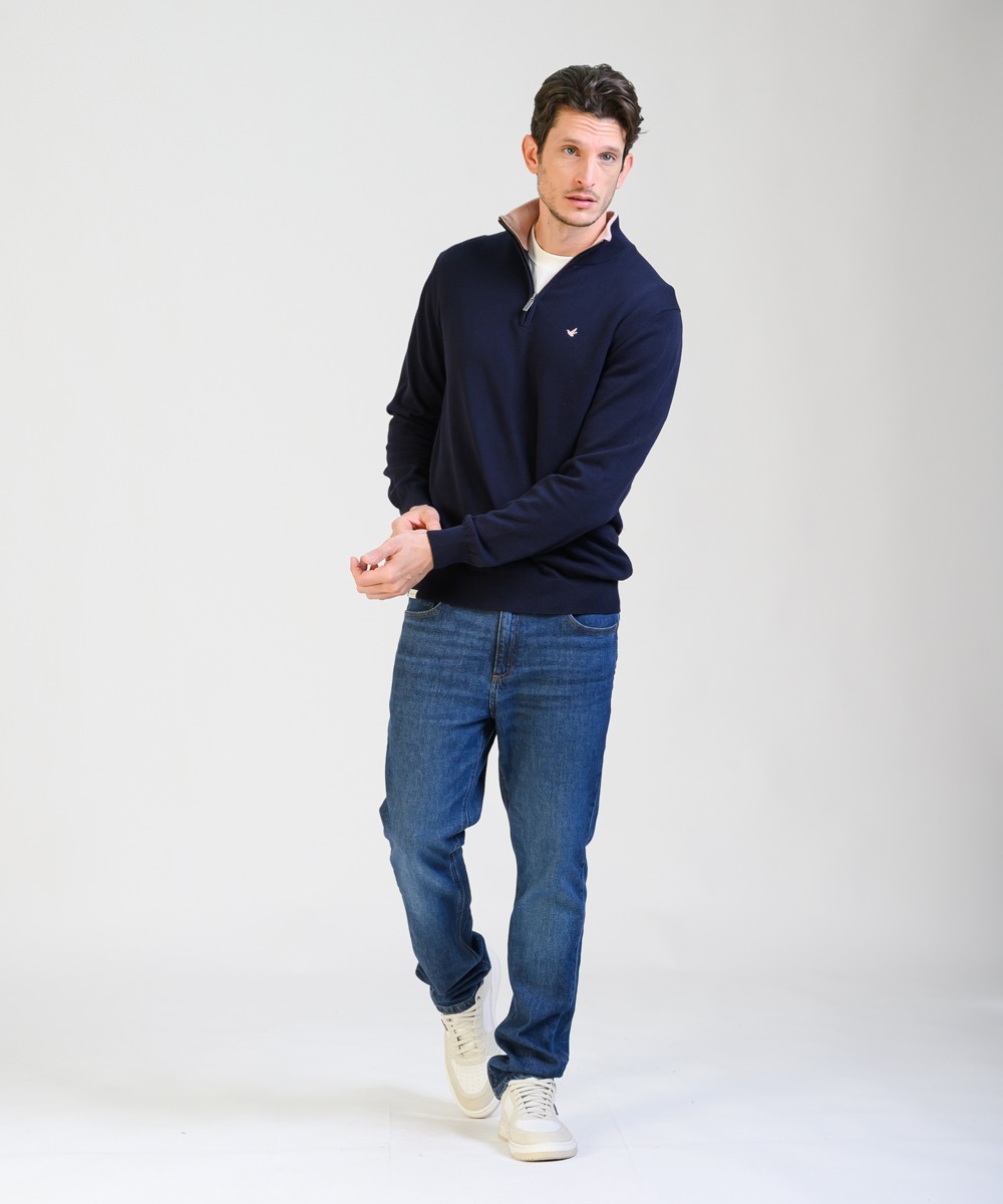 Sweater Half Zipper Milan