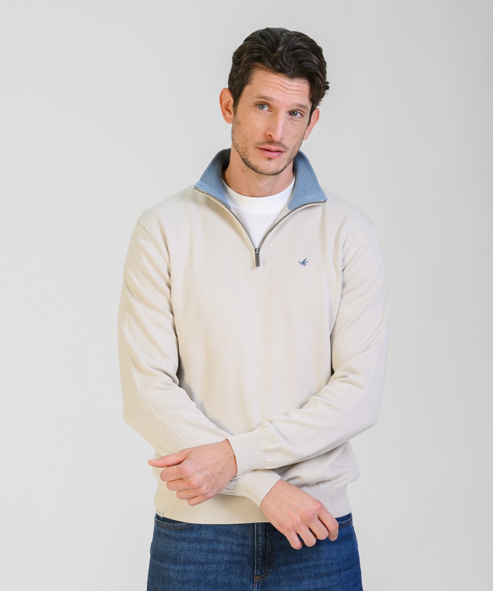 Sweater Half Zipper Milan