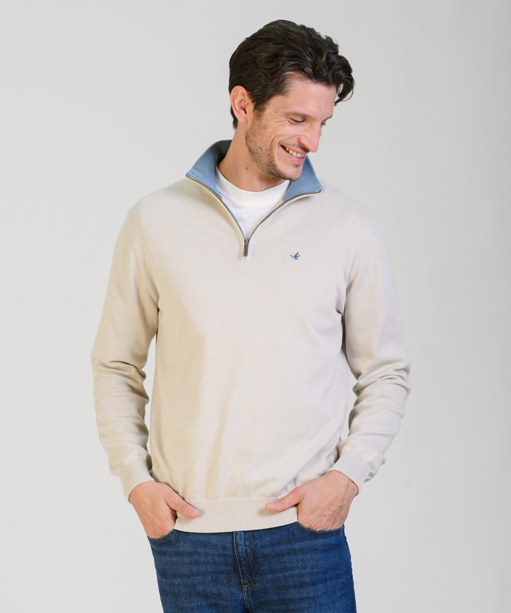 Sweater Half Zipper Milan