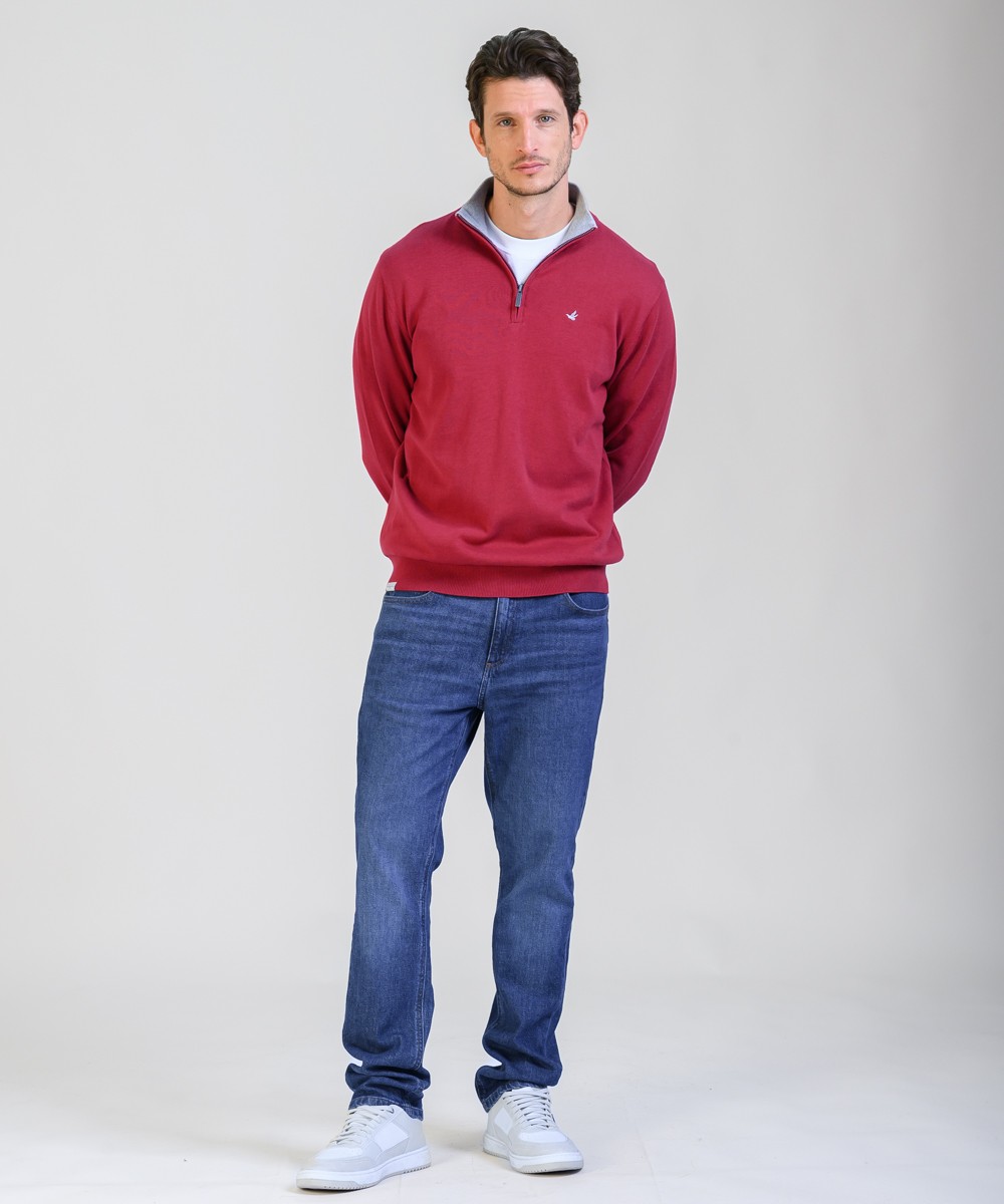 Sweater Half Zipper Milan