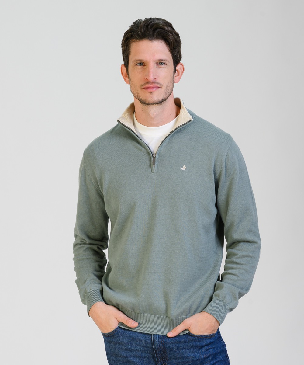 Sweater Half Zipper Milan
