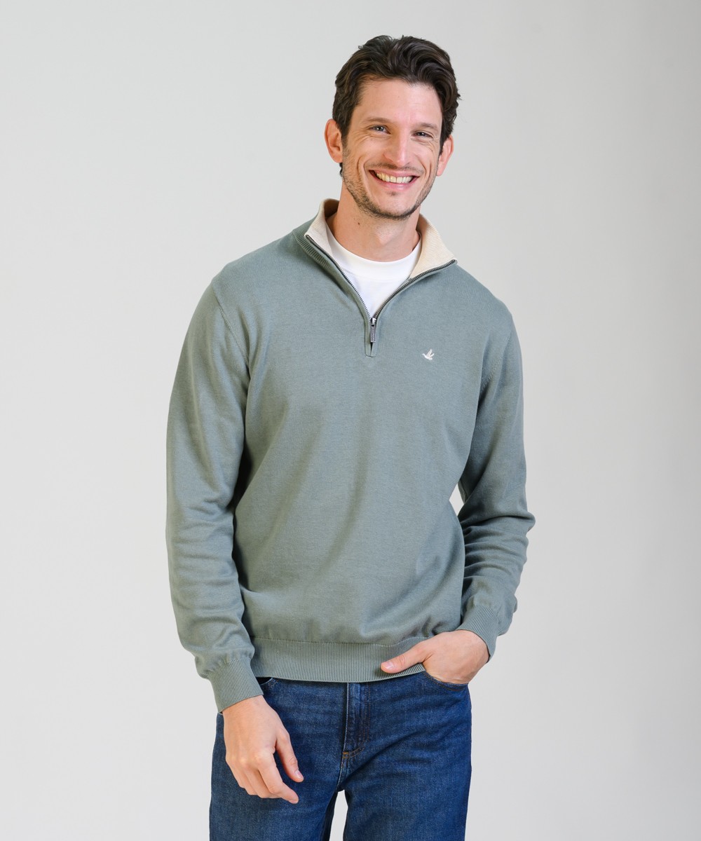 Sweater Half Zipper Milan
