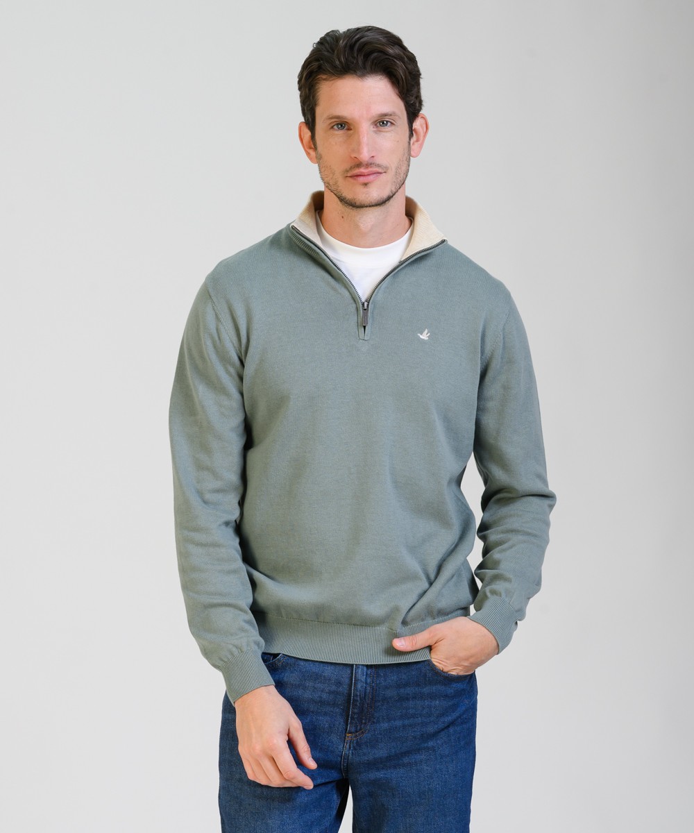 Sweater Half Zipper Milan