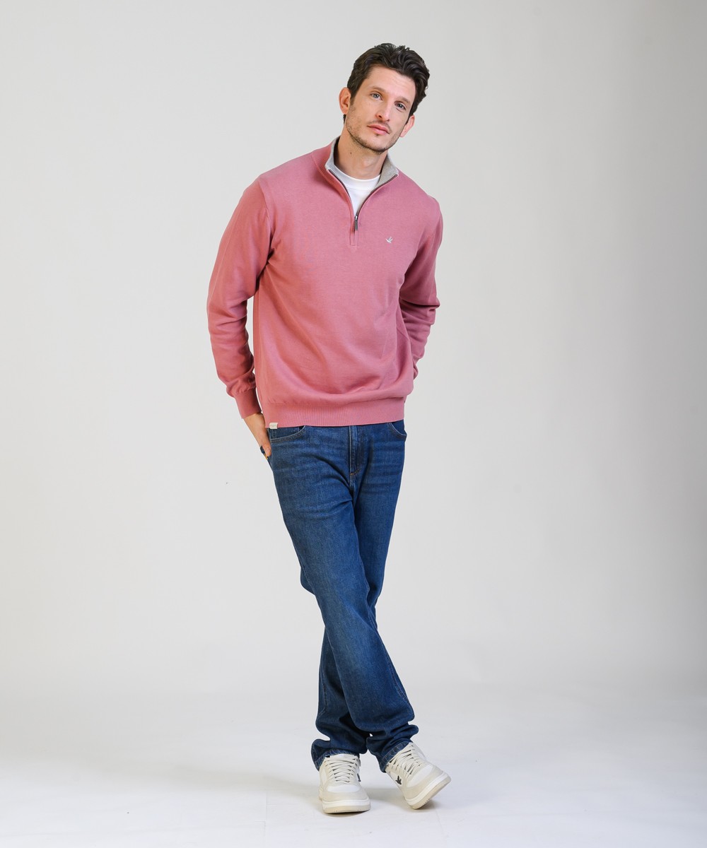 Sweater Half Zipper Milan