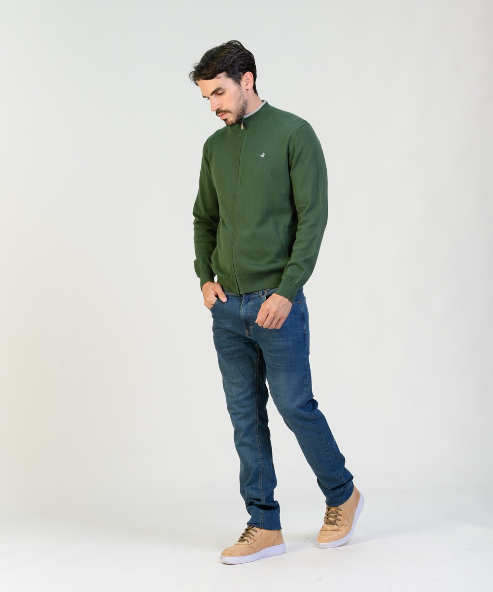 Cardigan Full Zipper Milan