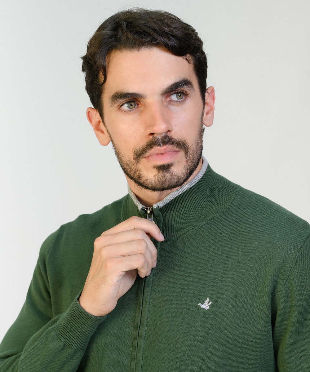 Cardigan Full Zipper Milan