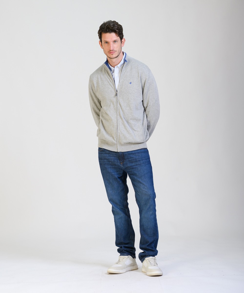 Cardigan Full Zipper Milan