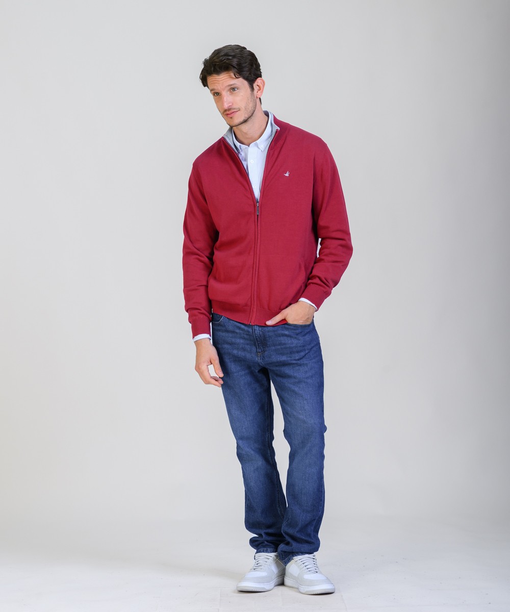 Cardigan Full Zipper Milan