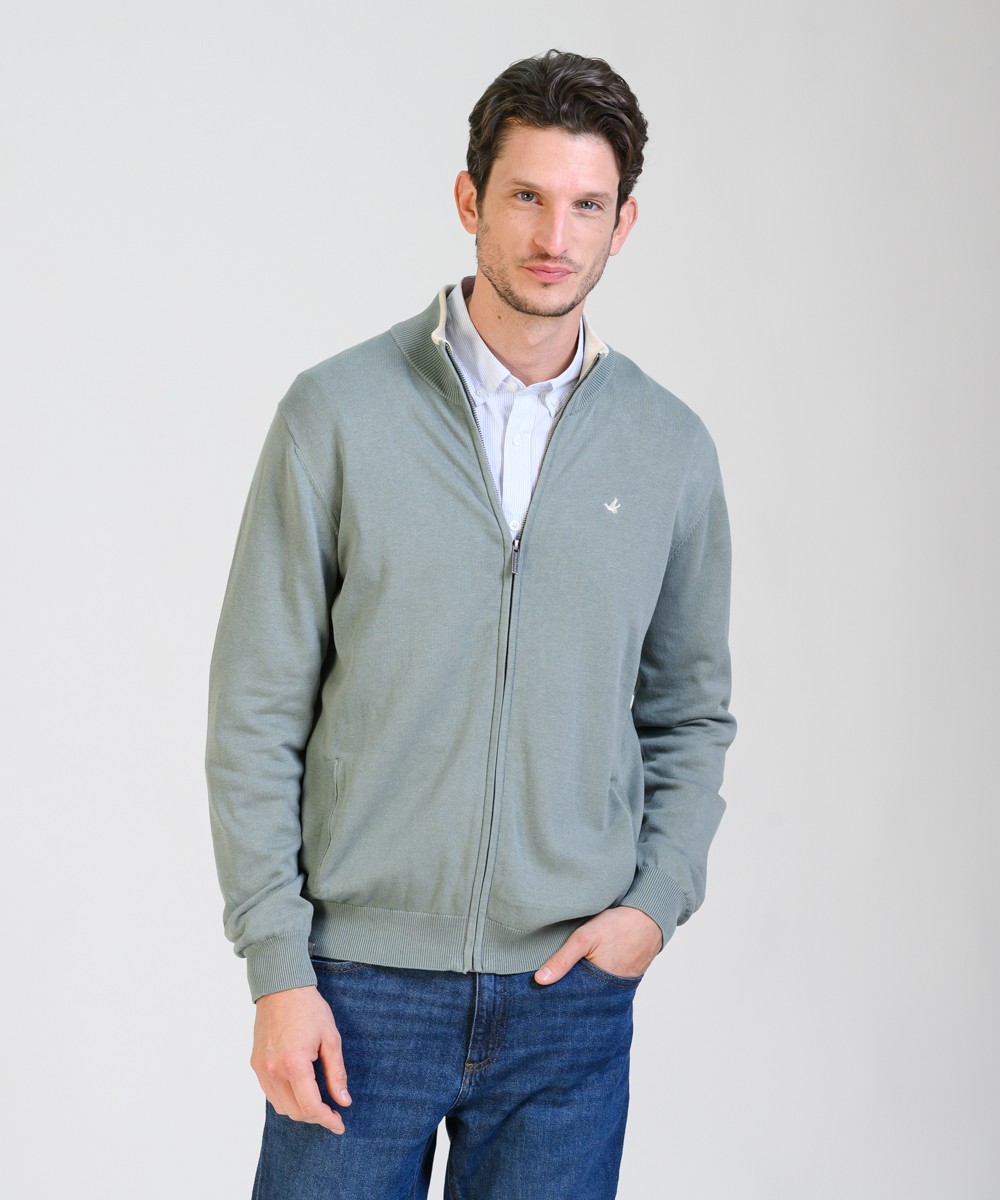 Cardigan Full Zipper Milan