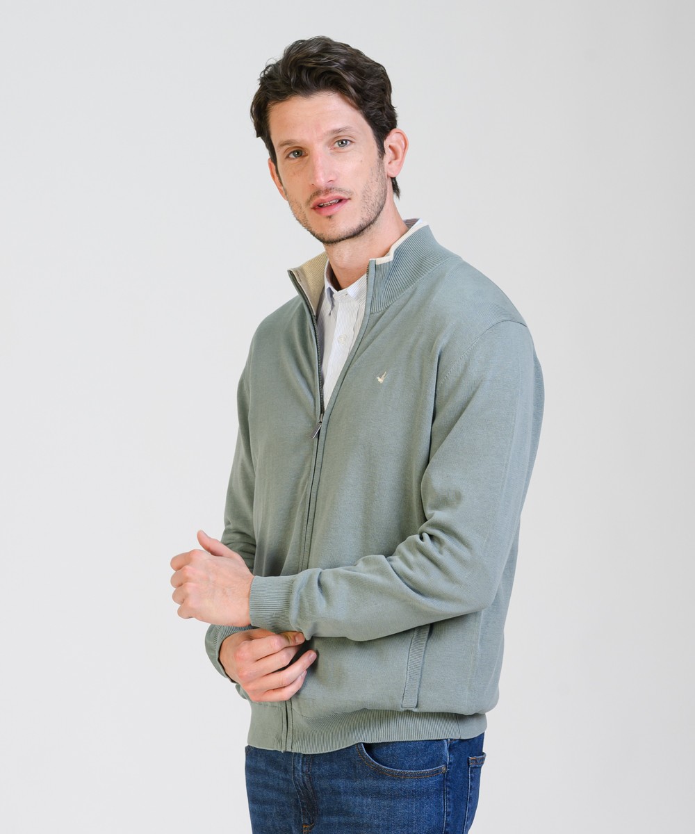 Cardigan Full Zipper Milan