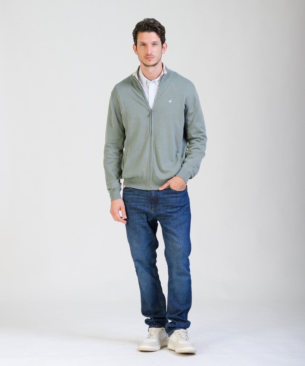 Cardigan Full Zipper Milan