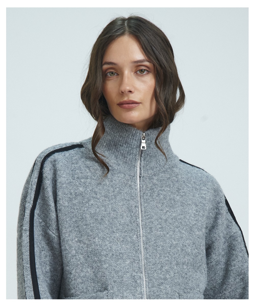 Sweater Full Zipper Irina
