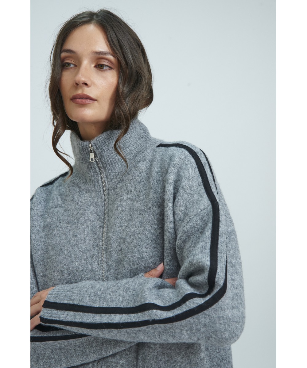Sweater Full Zipper Irina
