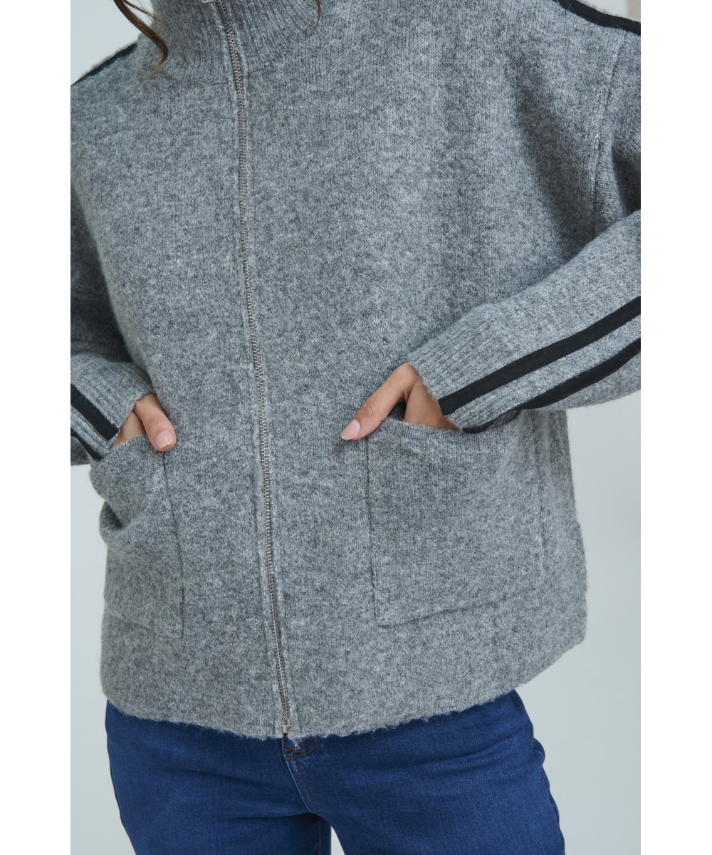 Sweater Full Zipper Irina