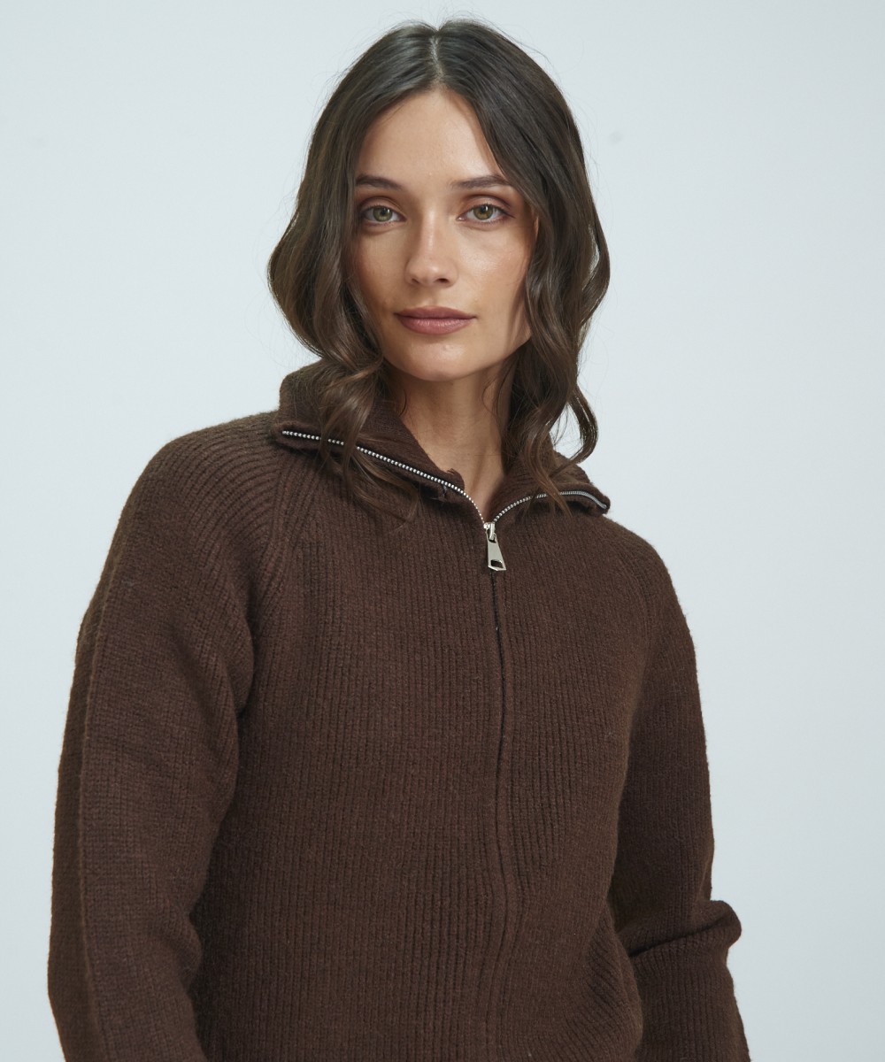 Sweater Full Zipper Pia
