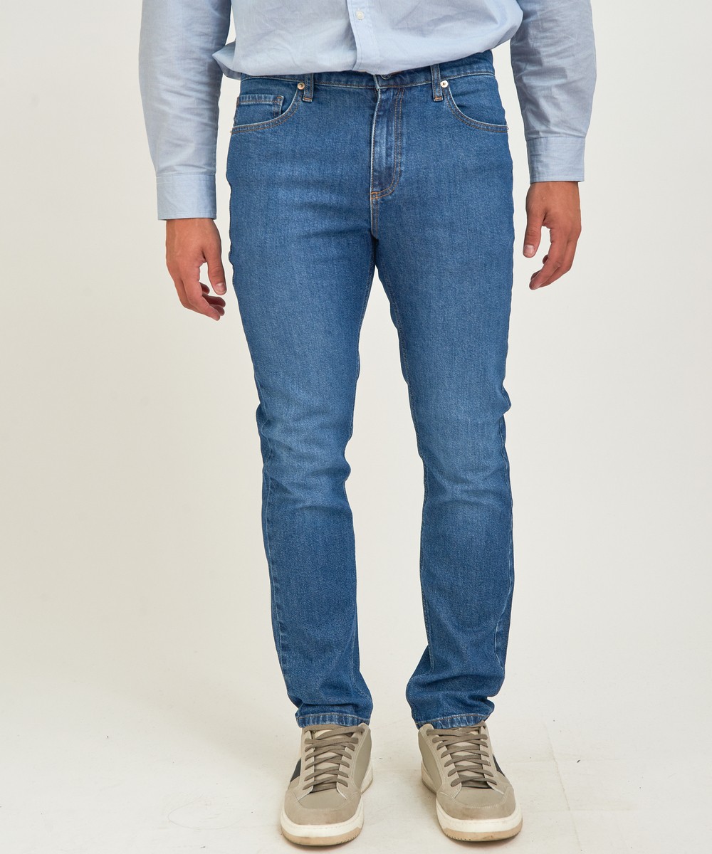 Jean Slim Mid Blue