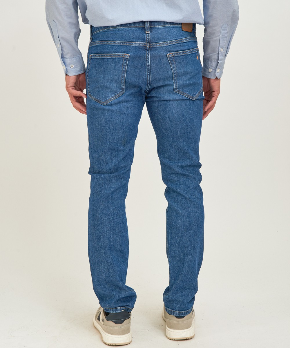 Jean Slim Mid Blue