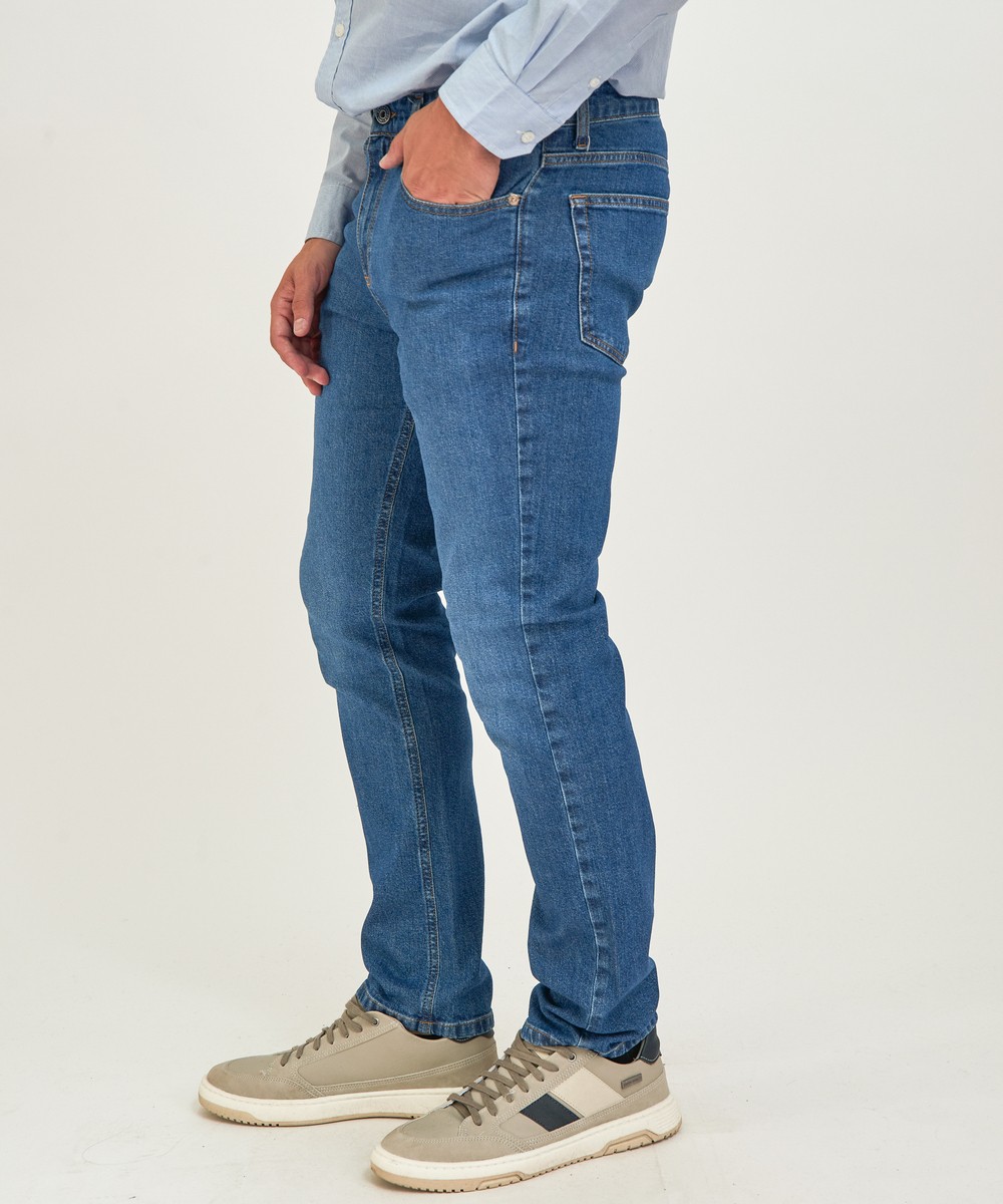 Jean Slim Mid Blue