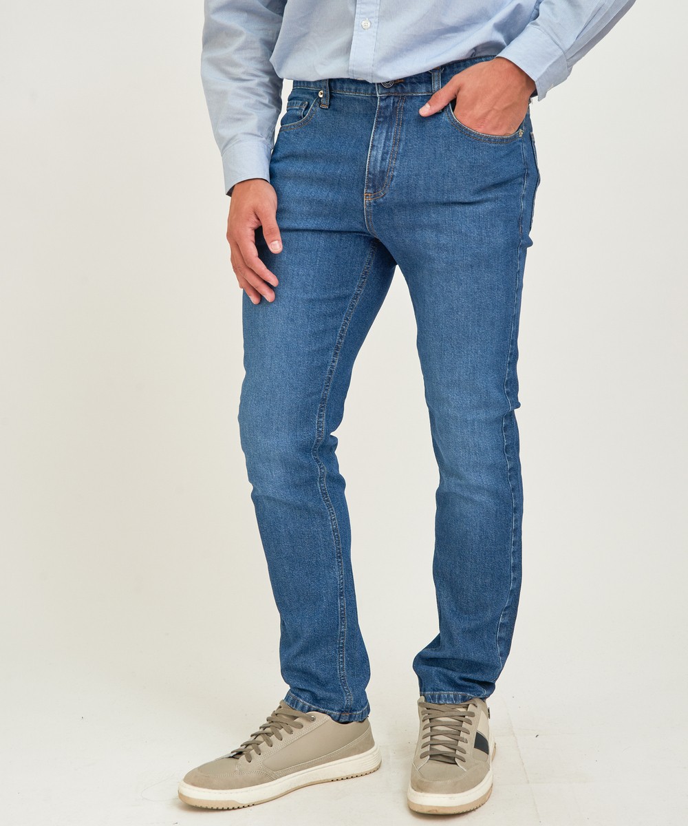 Jean Slim Mid Blue