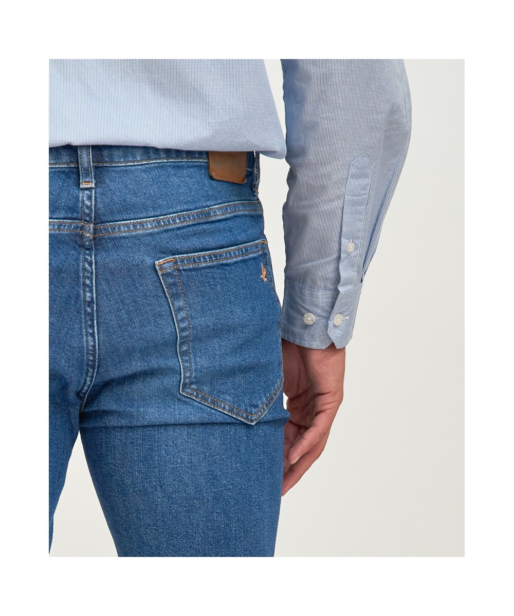 Jean Slim Mid Blue