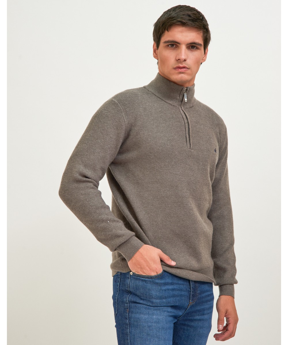 Sweater Half Zipper Elio