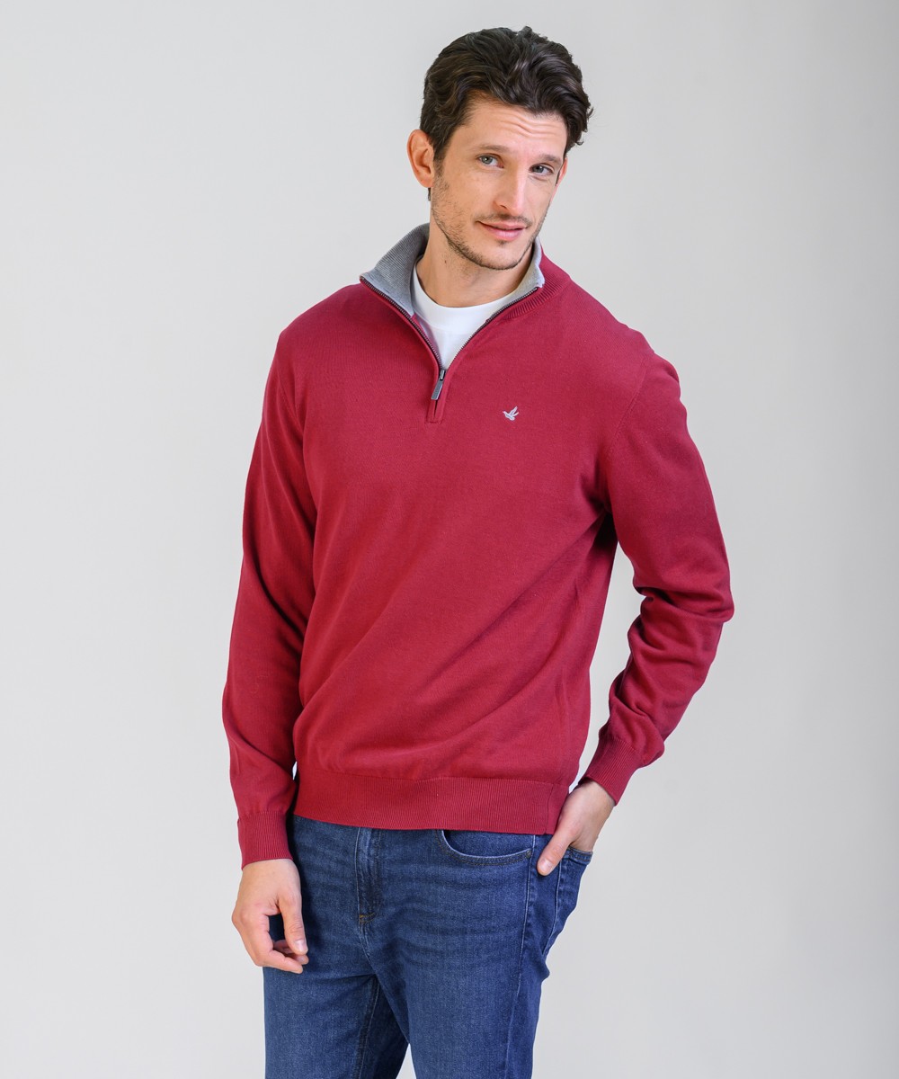 Sweater Half Zipper Milan