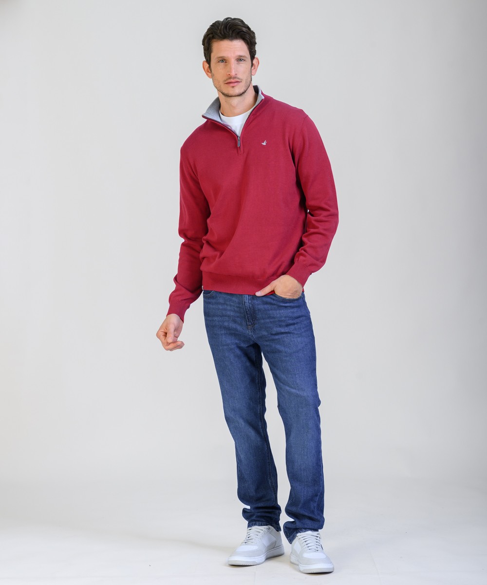 Sweater Half Zipper Milan